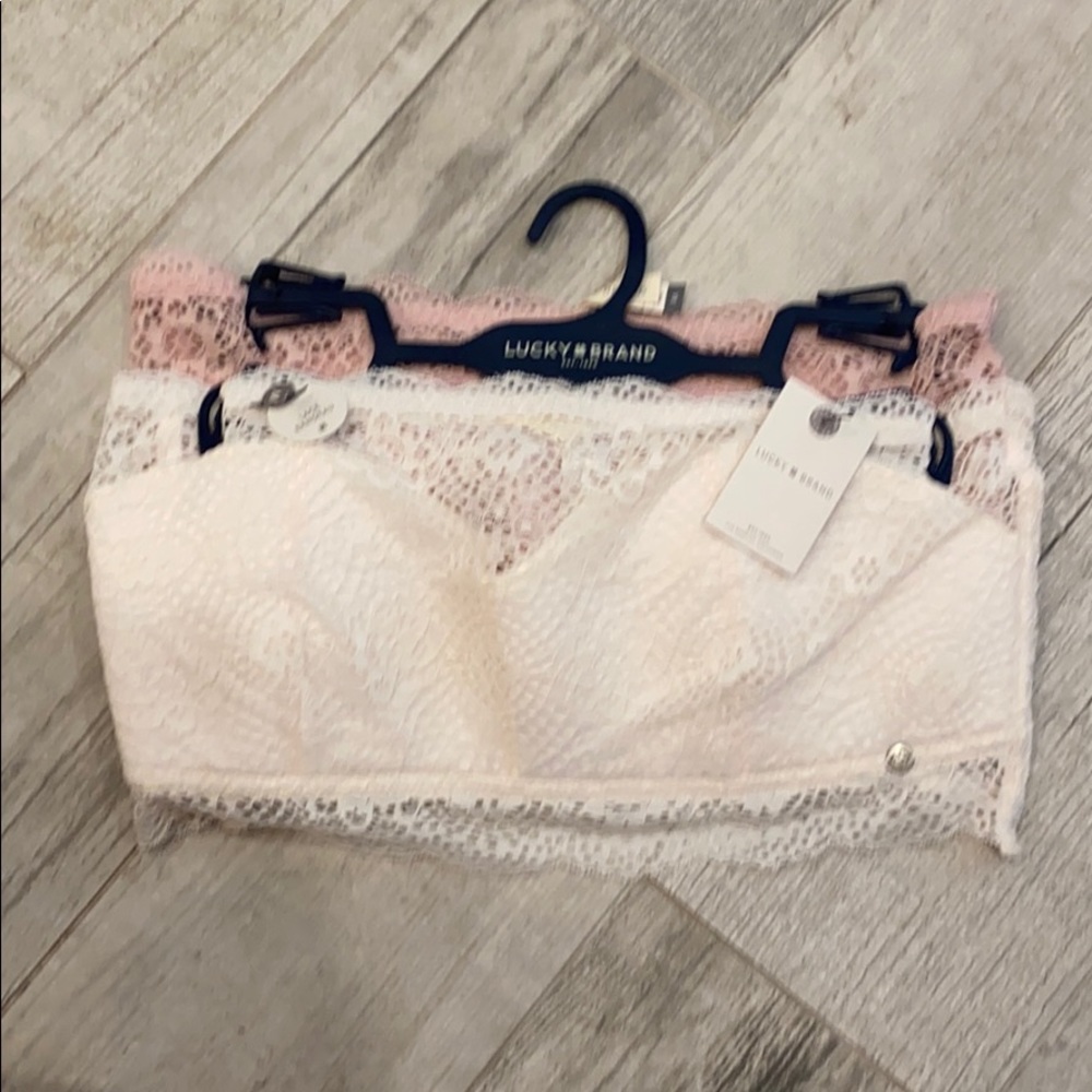 NWT LUCKY LACE BANDEAUS